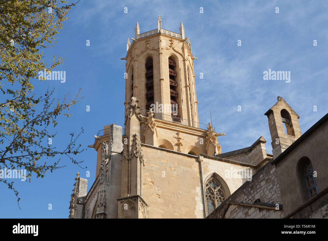 Cathédrale Saint-Sauveur, Aix-en-Provence, France. Stock Photo