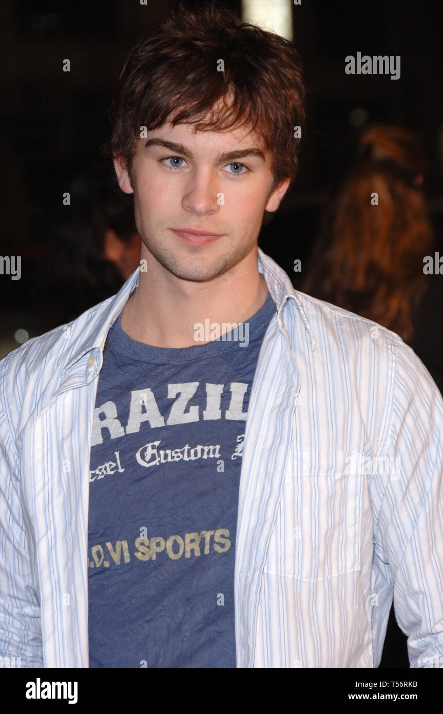 LOS ANGELES, CA. February 02, 2006: CHACE CRAWFORD at the world premiere of Firewall at the Grauman's Chinese Theatre, Hollywood. © 2006 Paul Smith / Featureflash Stock Photo