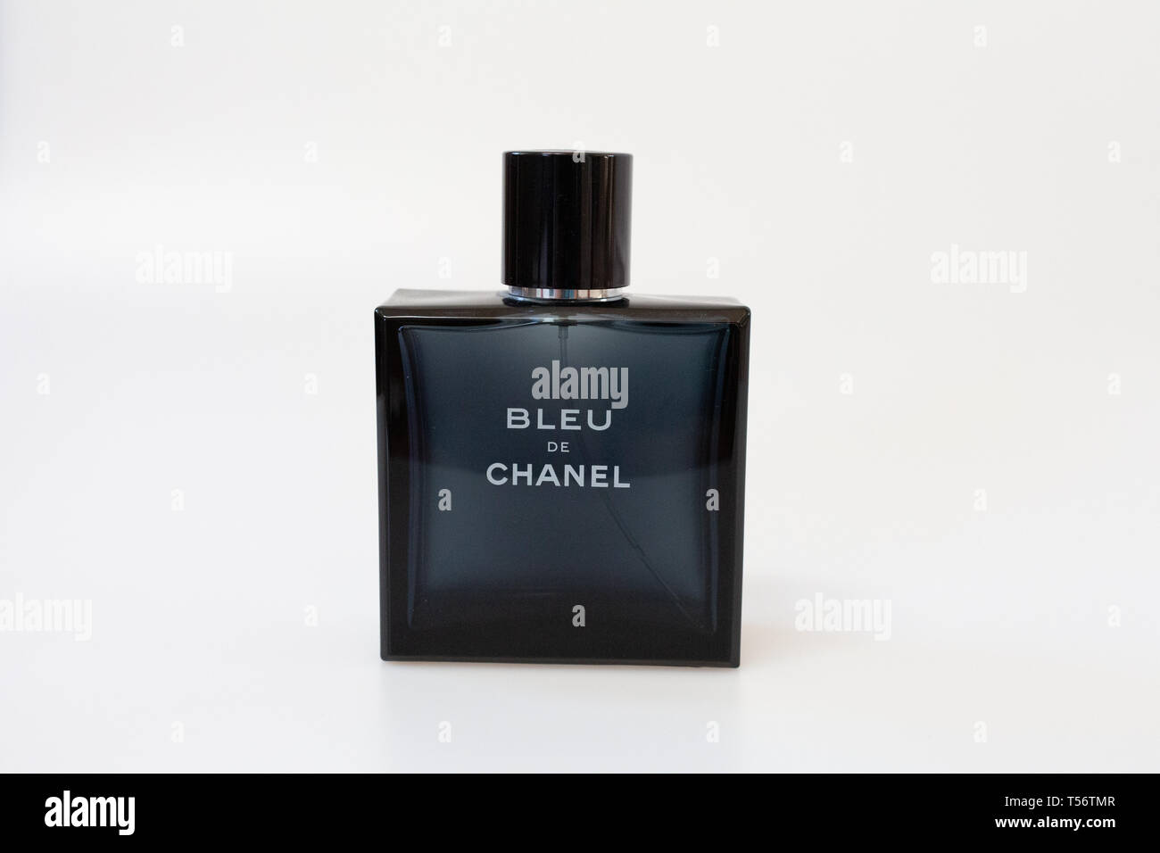 Bleu De Chanel perfume. editorial photo. Image of founded - 105307506
