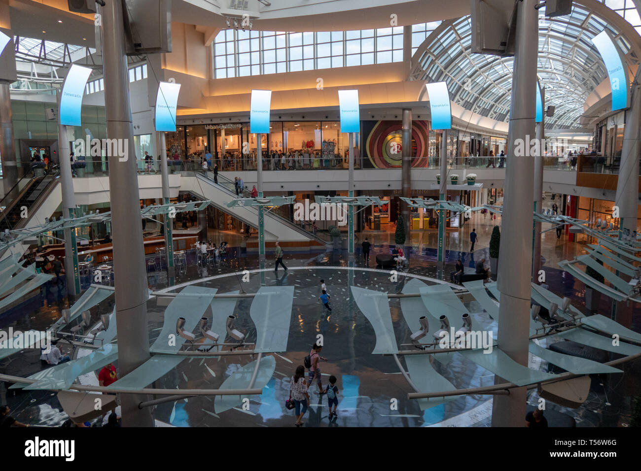 Orlando Florida,The Mall at Millenia,shopping shopper shoppers shop shops  market markets marketplace buying selling,retail store stores business  busin Stock Photo - Alamy