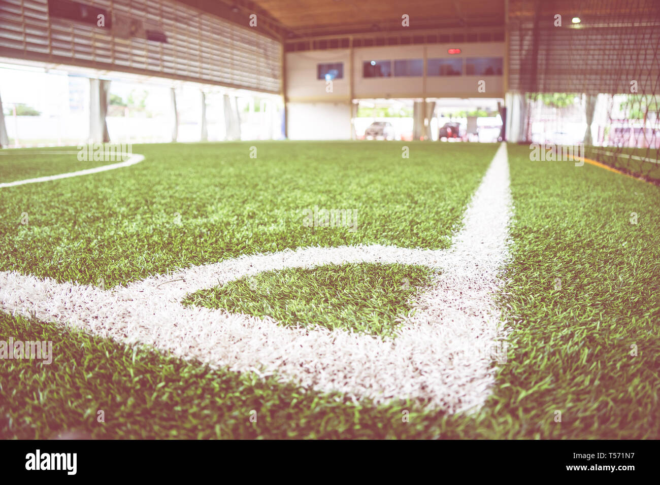 Indoor soccer field hires stock photography and images Alamy
