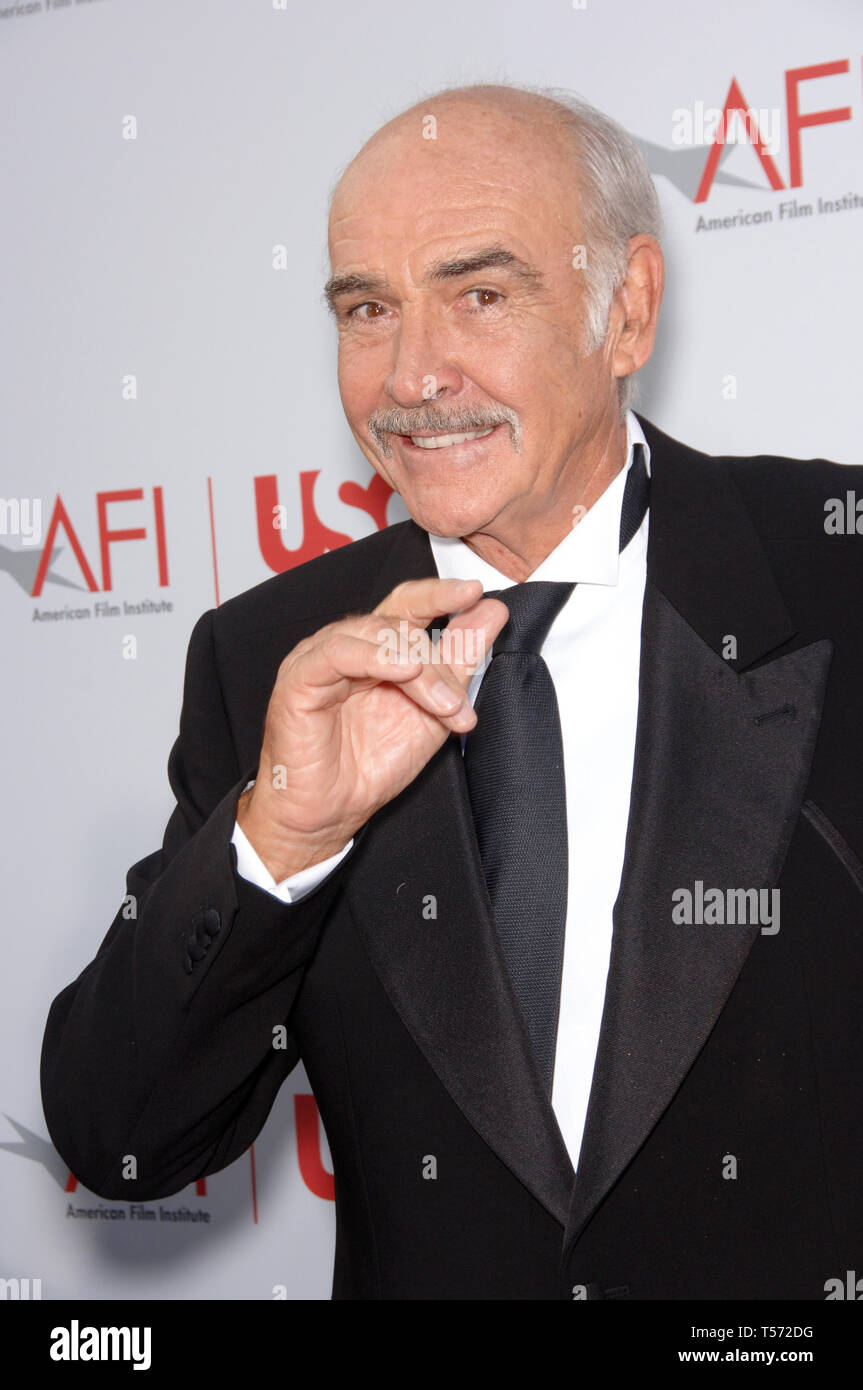 LOS ANGELES, CA. June 08, 2006 Actor SIR SEAN CONNERY at the 34th AFI