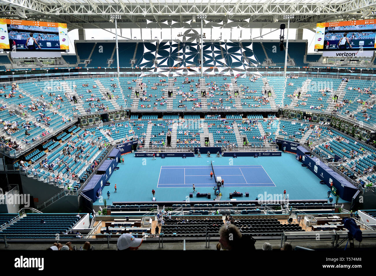 2019 Miami Open Day 4 Presented by Itau at Hard Rock Stadium March 21, 2019  in