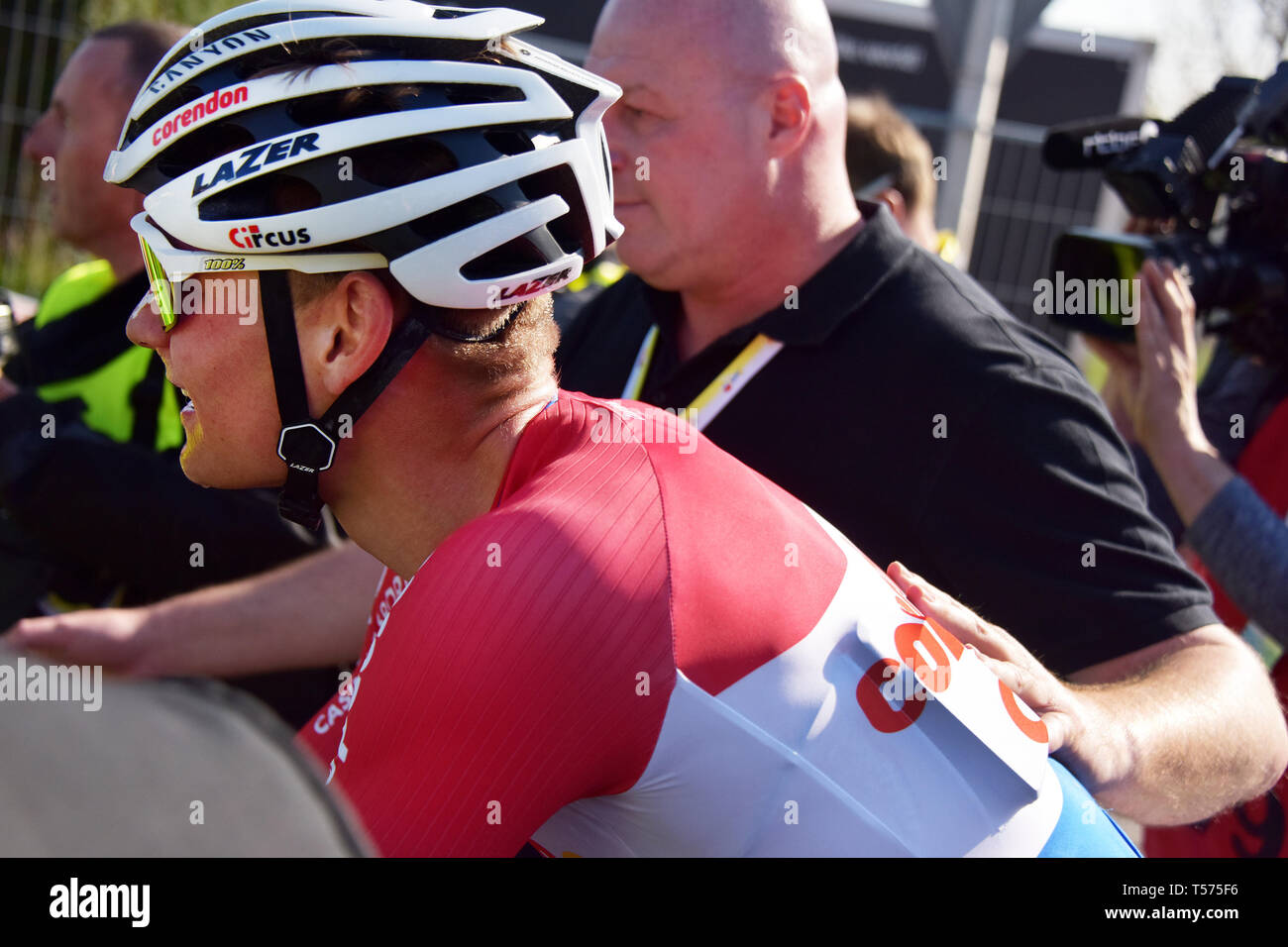 Valkenburg Netherlands 21st Apr 2019 Valkenburg 21 04 2019 Valkenburg Mathieu Van Der Poel During The Amstel Gold Race Credit Pro Shots Alamy Live News Stock Photo Alamy