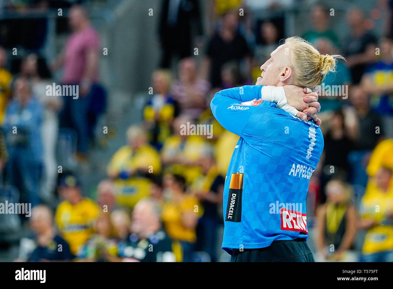 Mannheim Germany 21st Apr 2019 Handball Bundesliga Rhein Neckar 