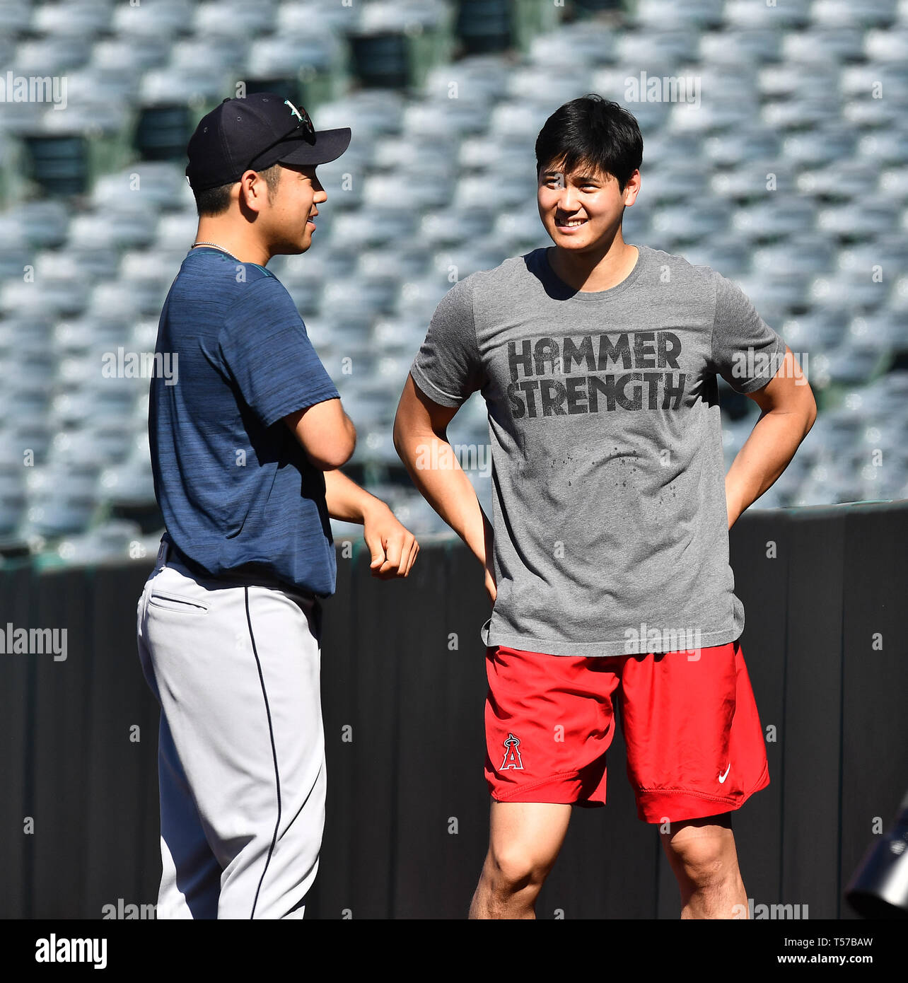 Shohei Ohtani's a 'No-Sho' against Mariners pitcher Yusei Kikuchi
