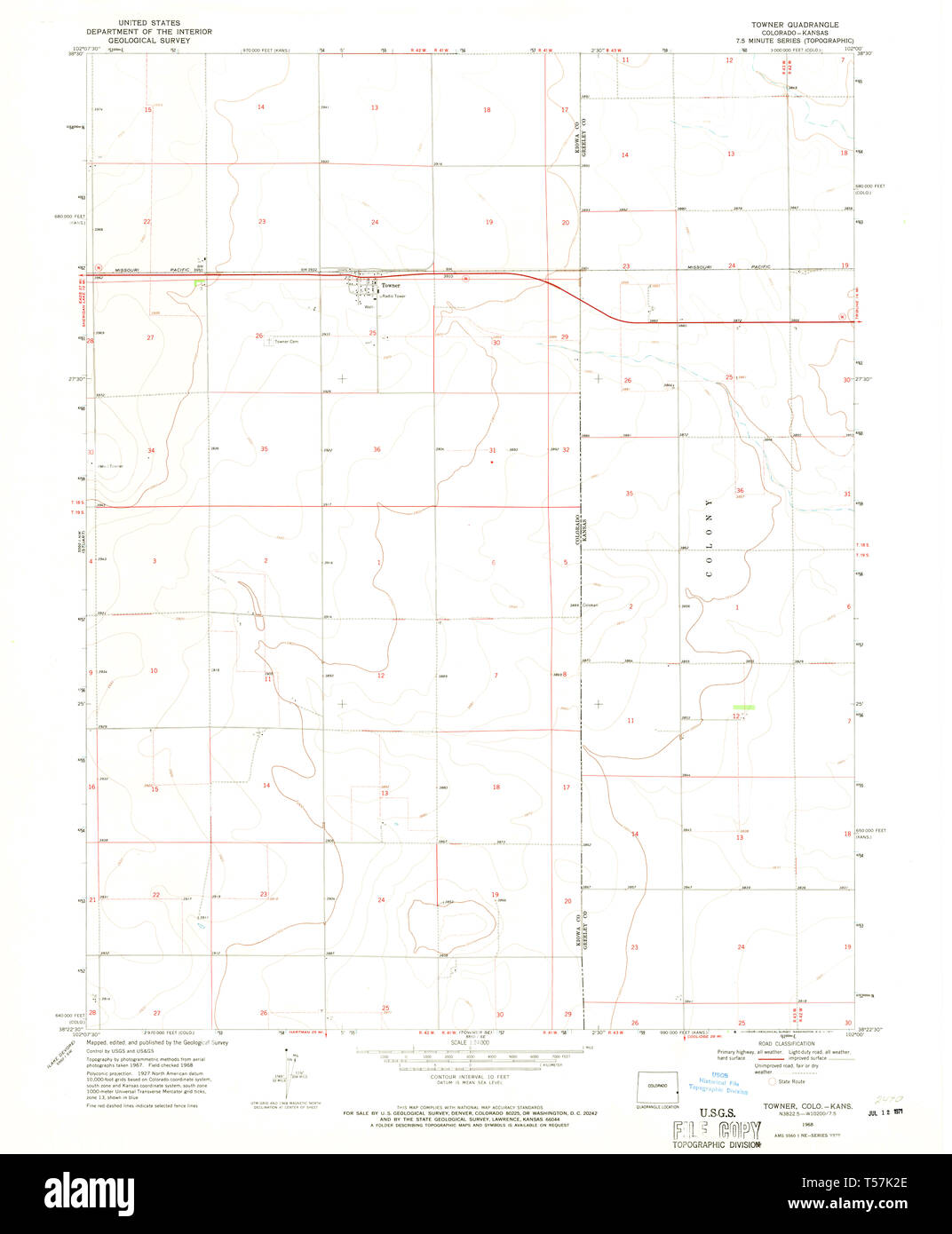 Towner map hires stock photography and images Alamy