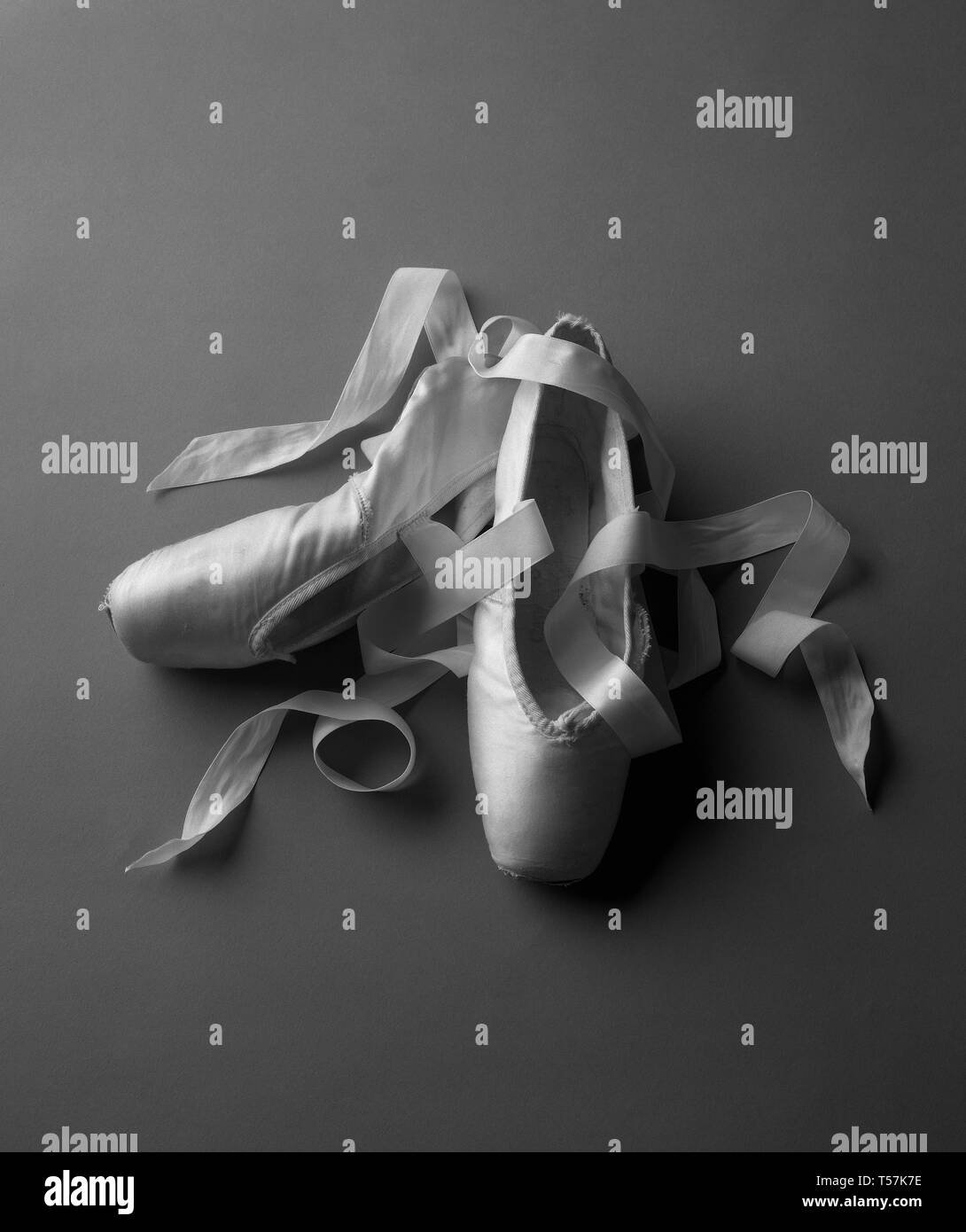 Ballet shoes and ballerina legs Stock Photo Alamy