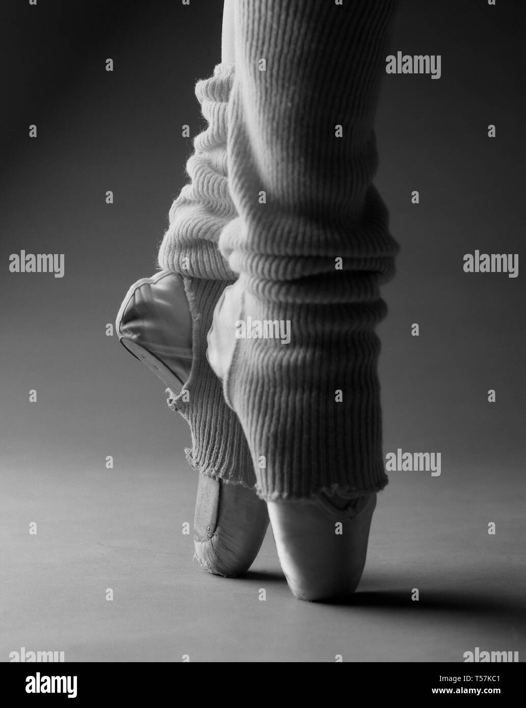 Ballet shoes and ballerina legs Stock Photo Alamy