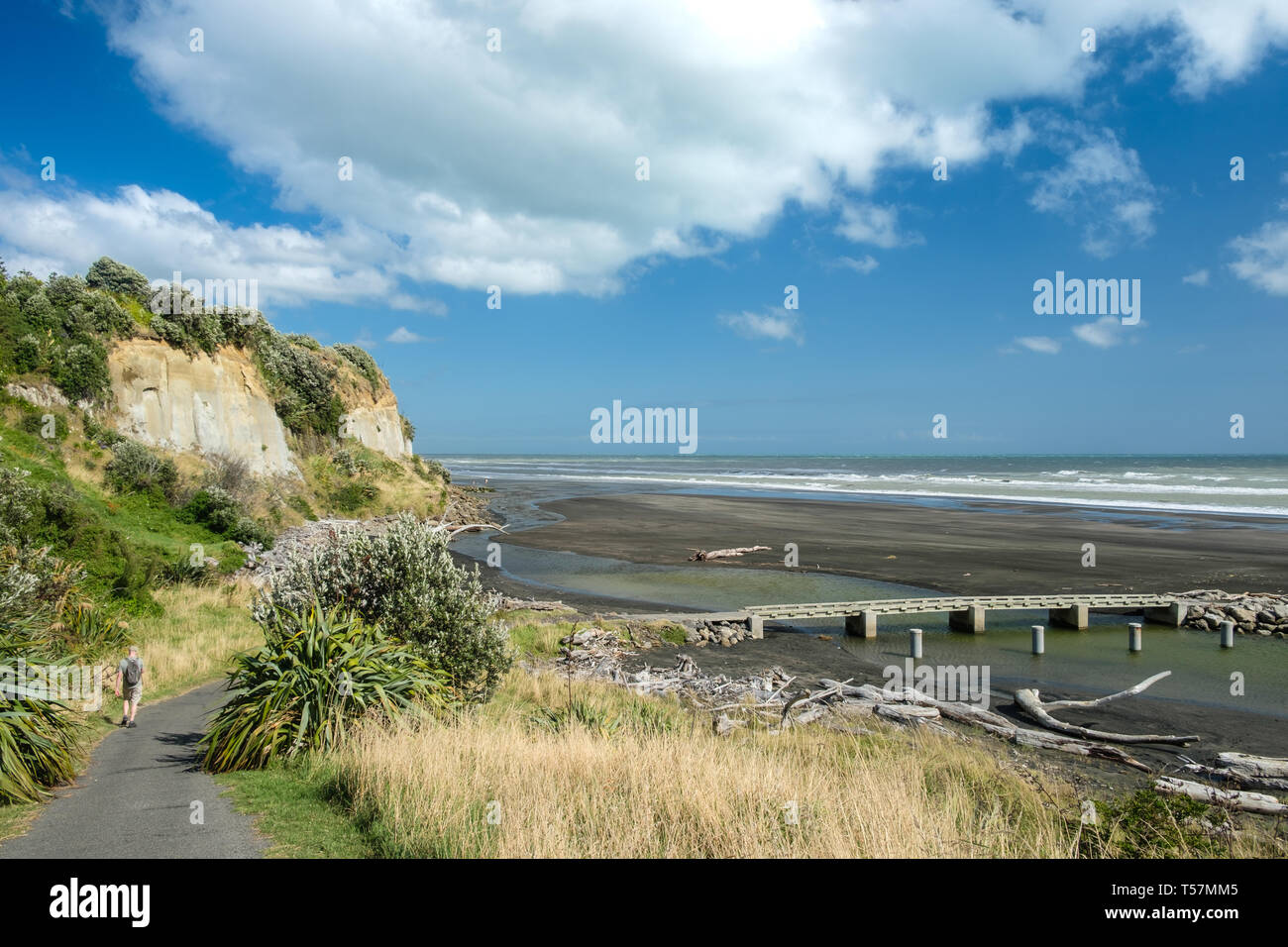 Kai Iwi Beach, ManawatuWanganui, near Whanganui, North Island, New Zealand Stock Photo Alamy
