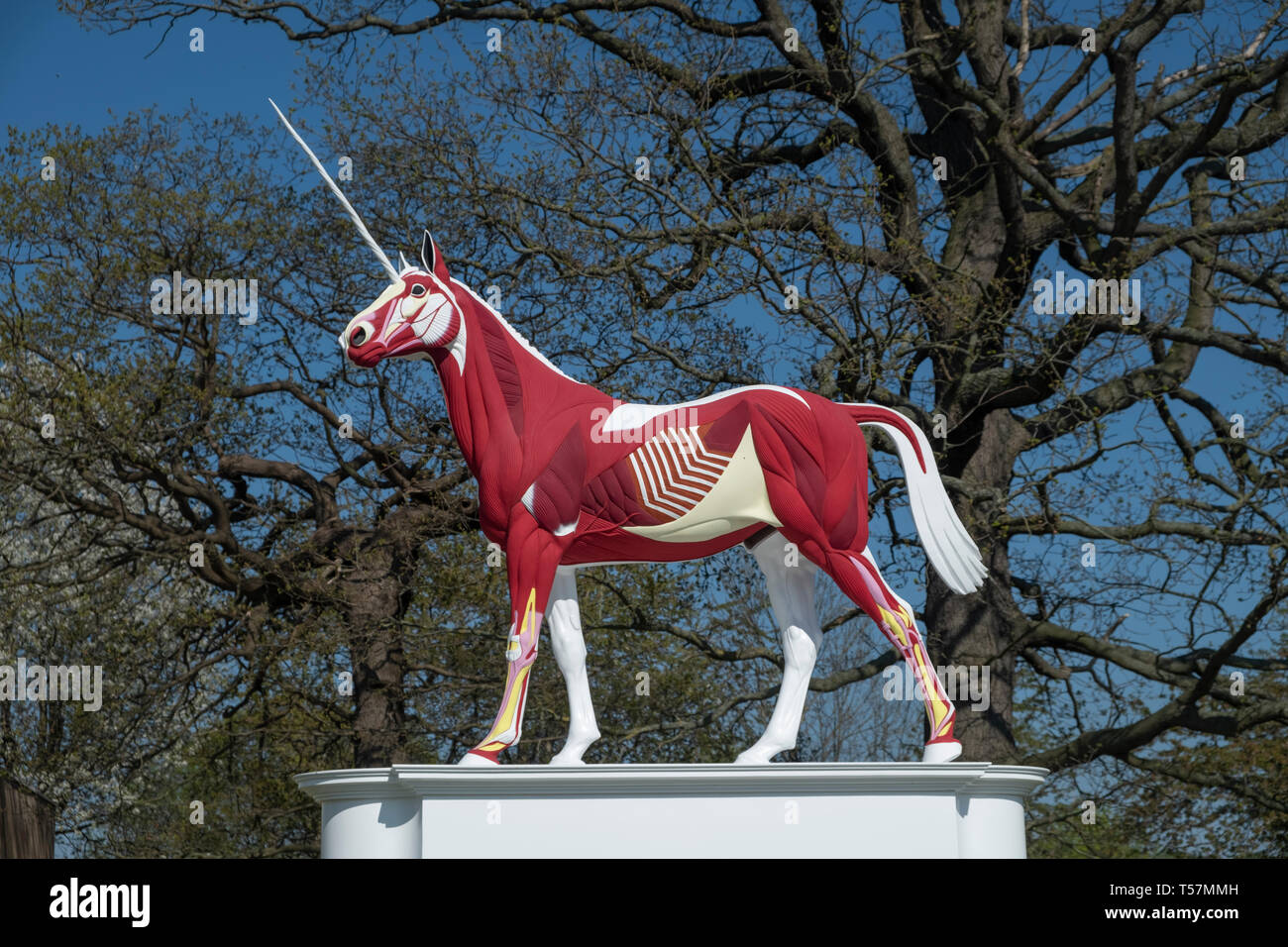 April 2019 Stock Photo