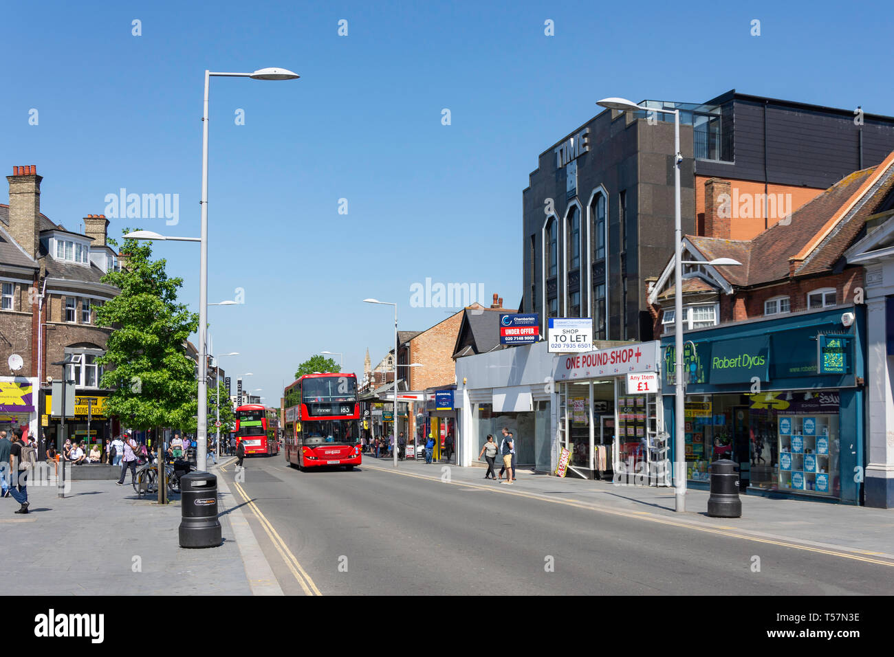 Station Road, Harrow, London Borough of Harrow, Greater London, England