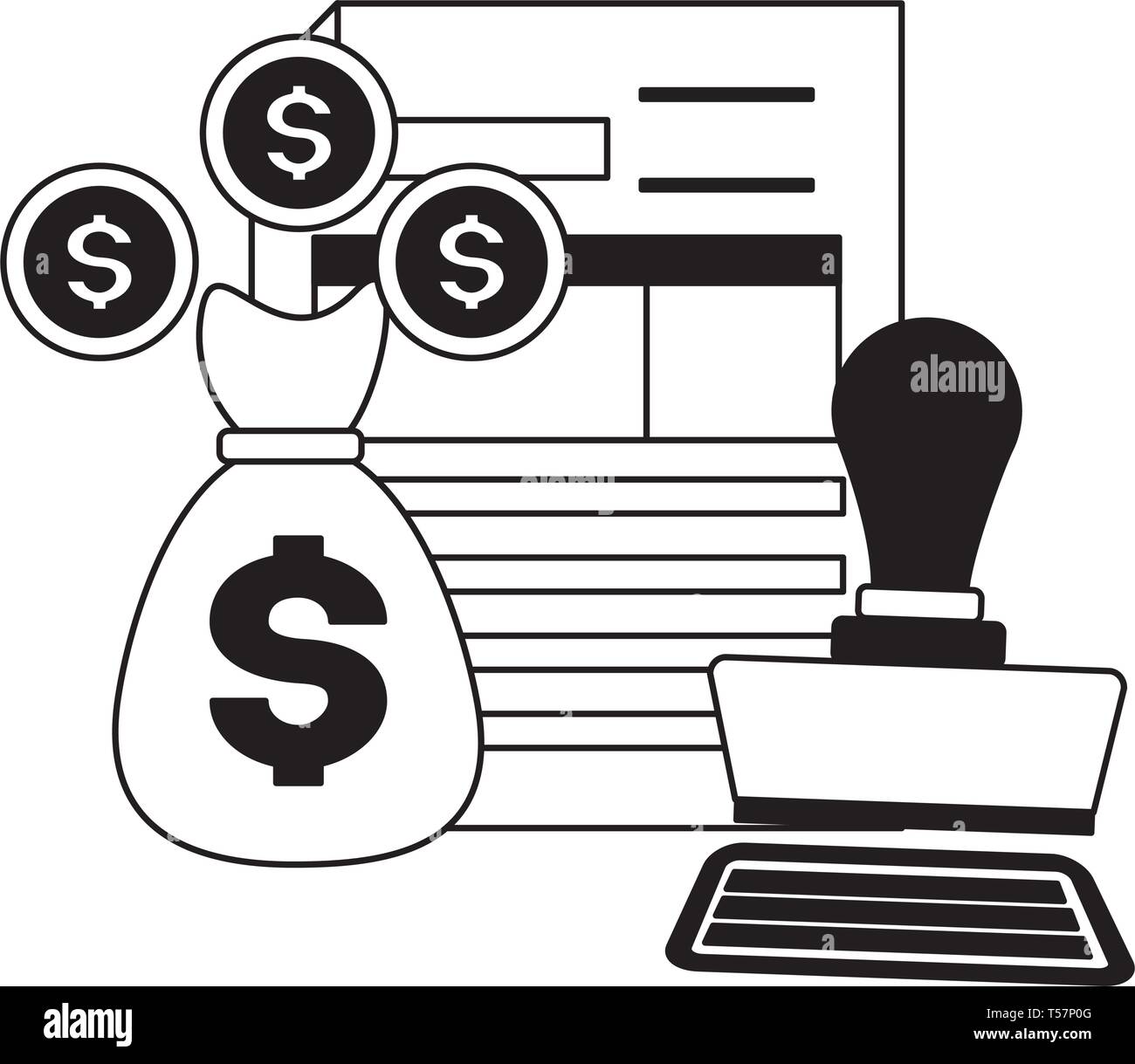 tax payment concept Stock Vector Image & Art Alamy