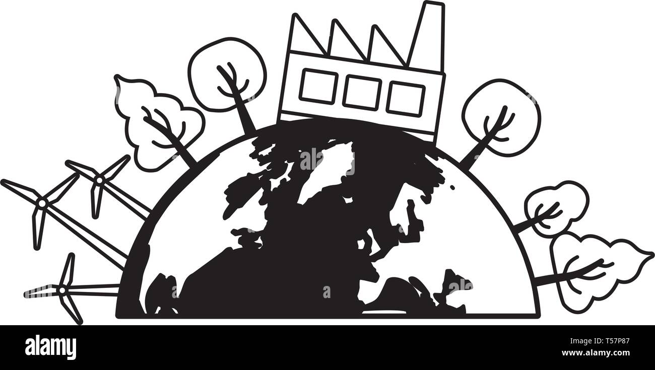 earth-day-card-stock-vector-image-art-alamy