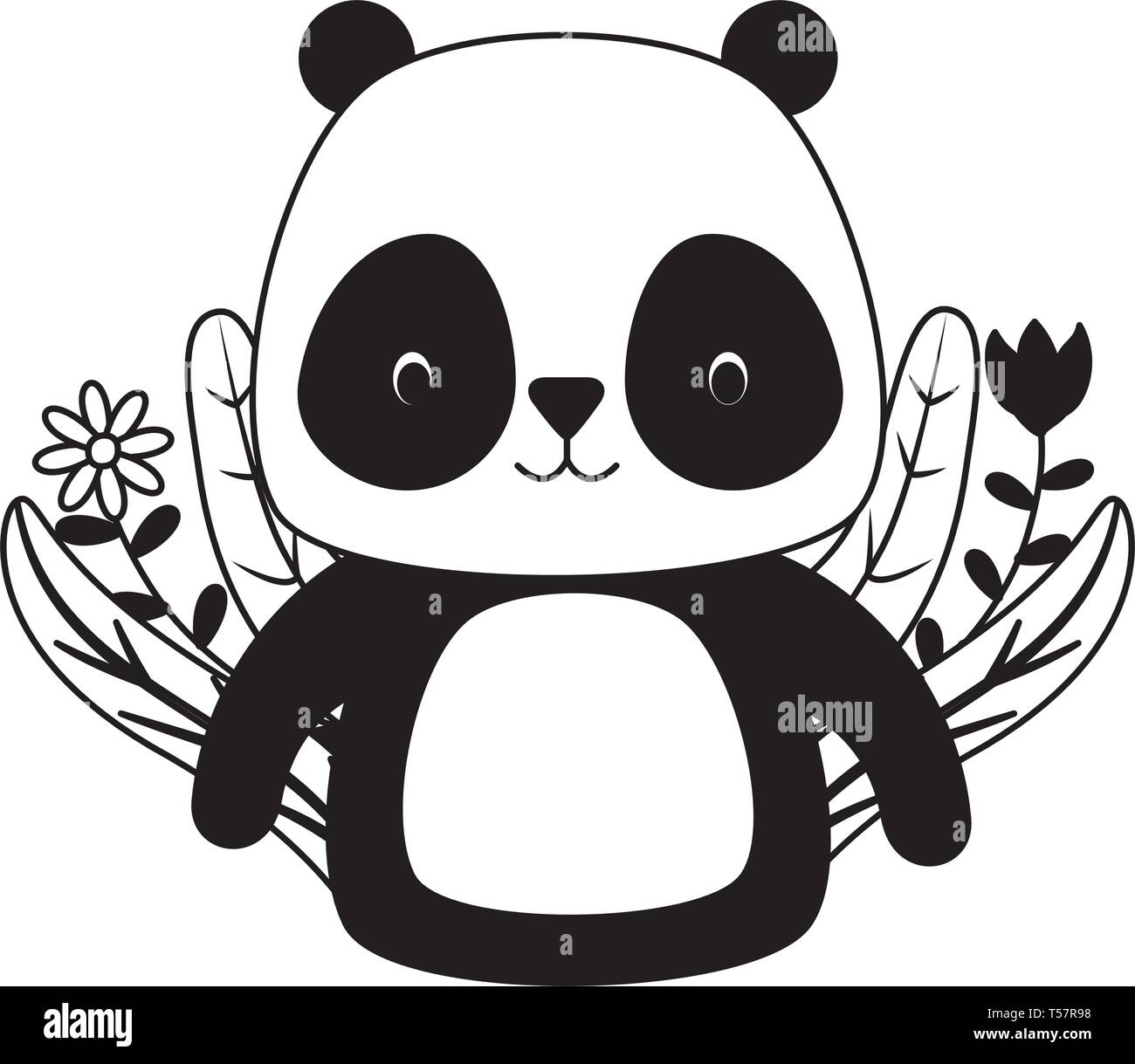 cute animal cartoon Stock Vector Image &amp; Art - Alamy