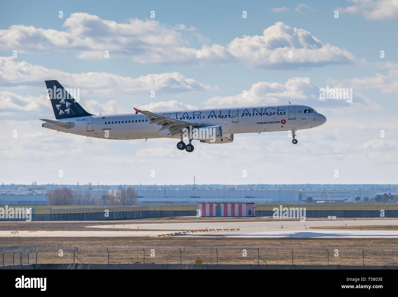 Kyiv, Ukraine - March 17, 2019: Turkish Airlines Airbus A321 in ...
