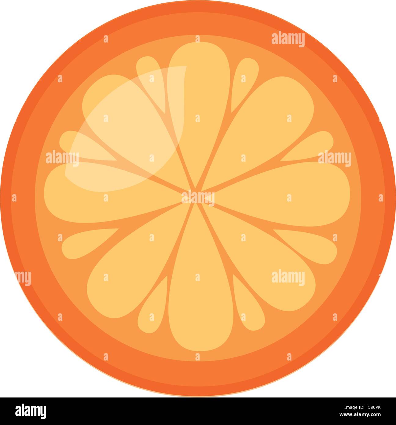 orange fresh fruit Stock Vector Image & Art - Alamy
