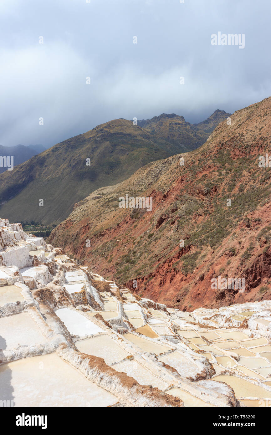 Andes mountains peru view maras hi-res stock photography and images - Alamy