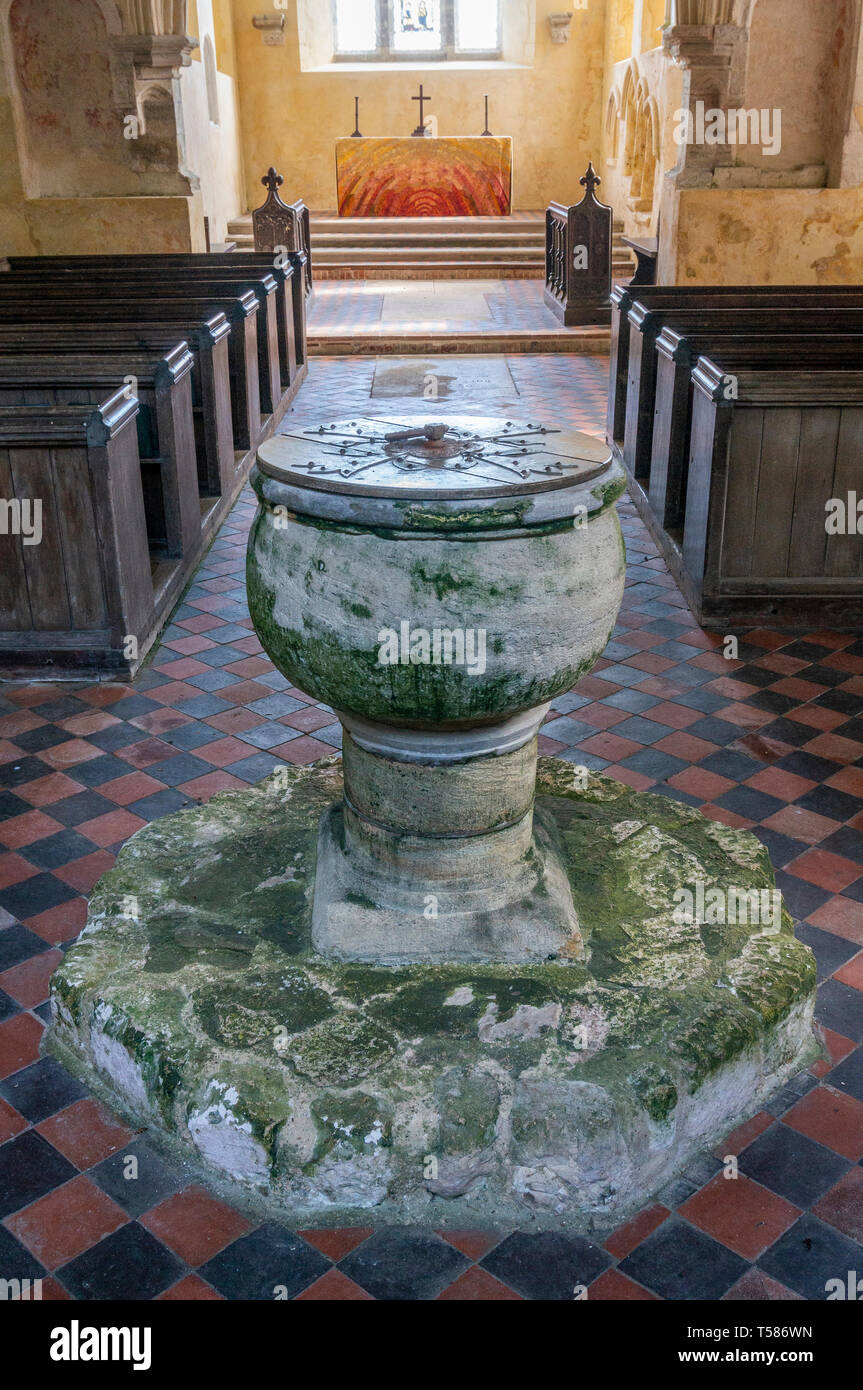 St Mary's Church, North Stoke, West Sussex, UK Stock Photo Alamy