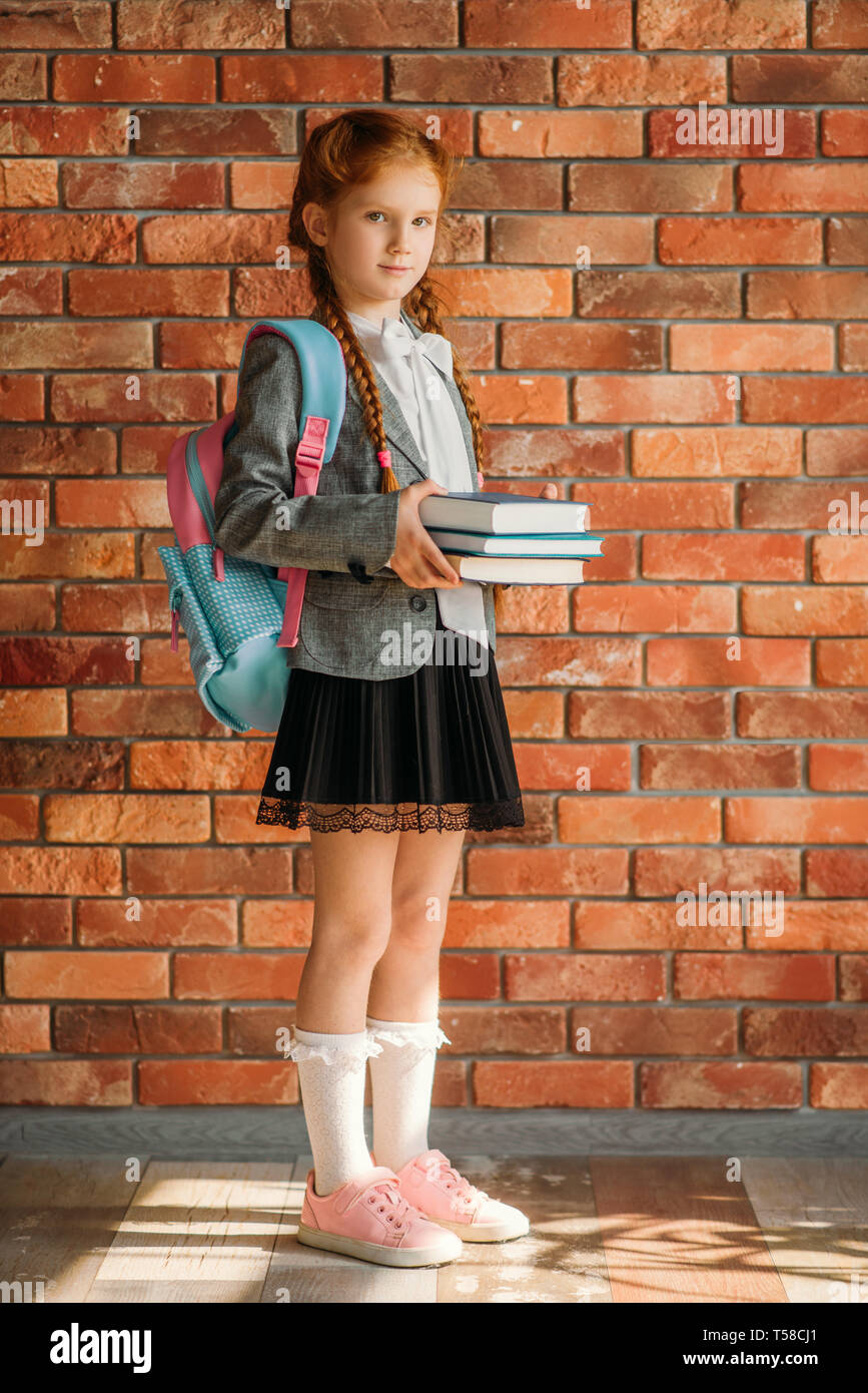 School cute girl
