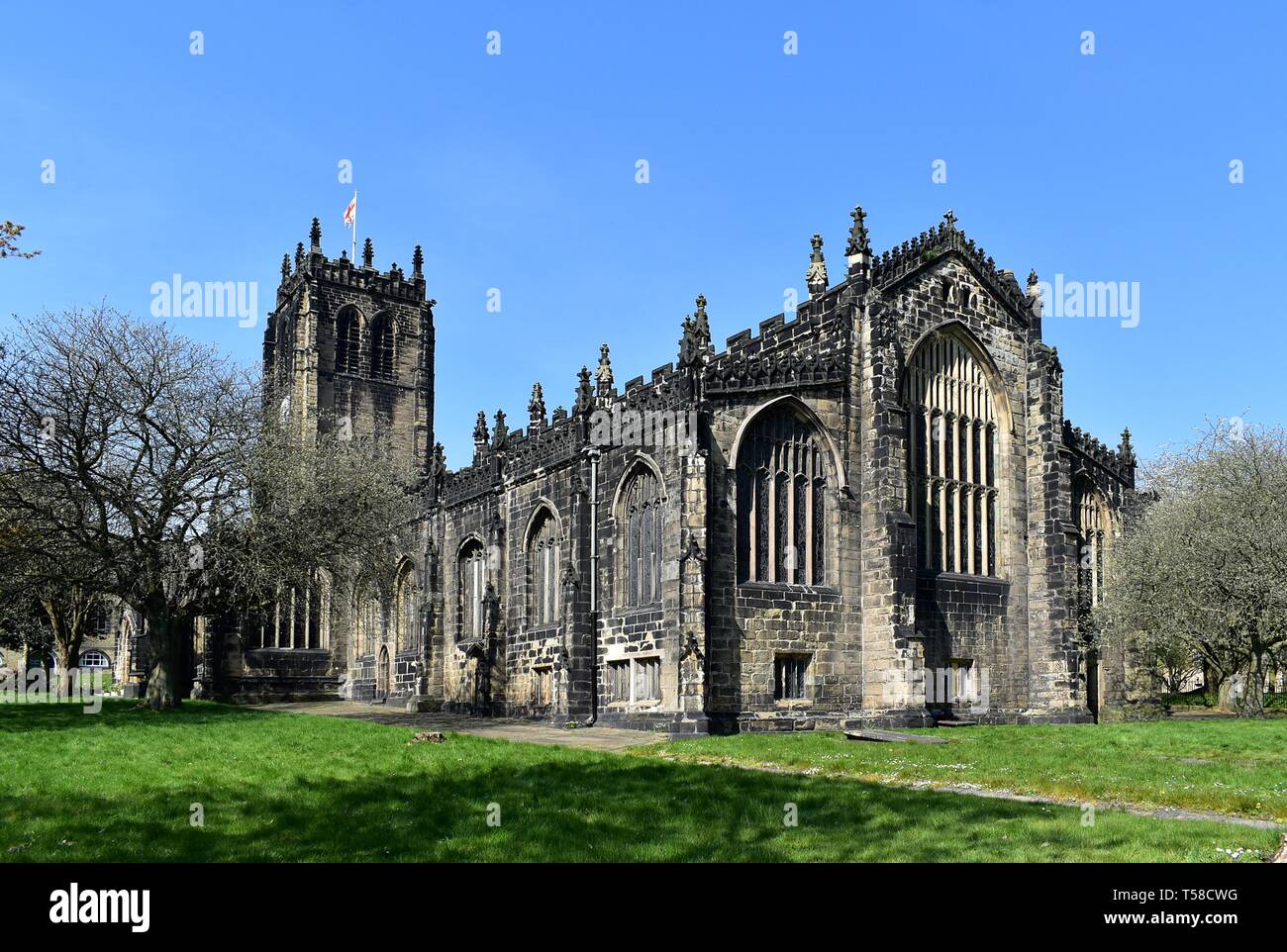 Halifax Minster Stock Photo