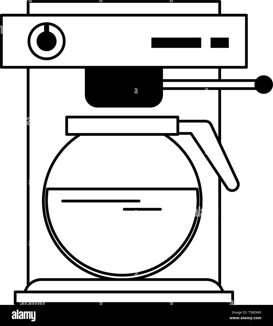 Tea making machine Black and White Stock Photos & Images - Alamy