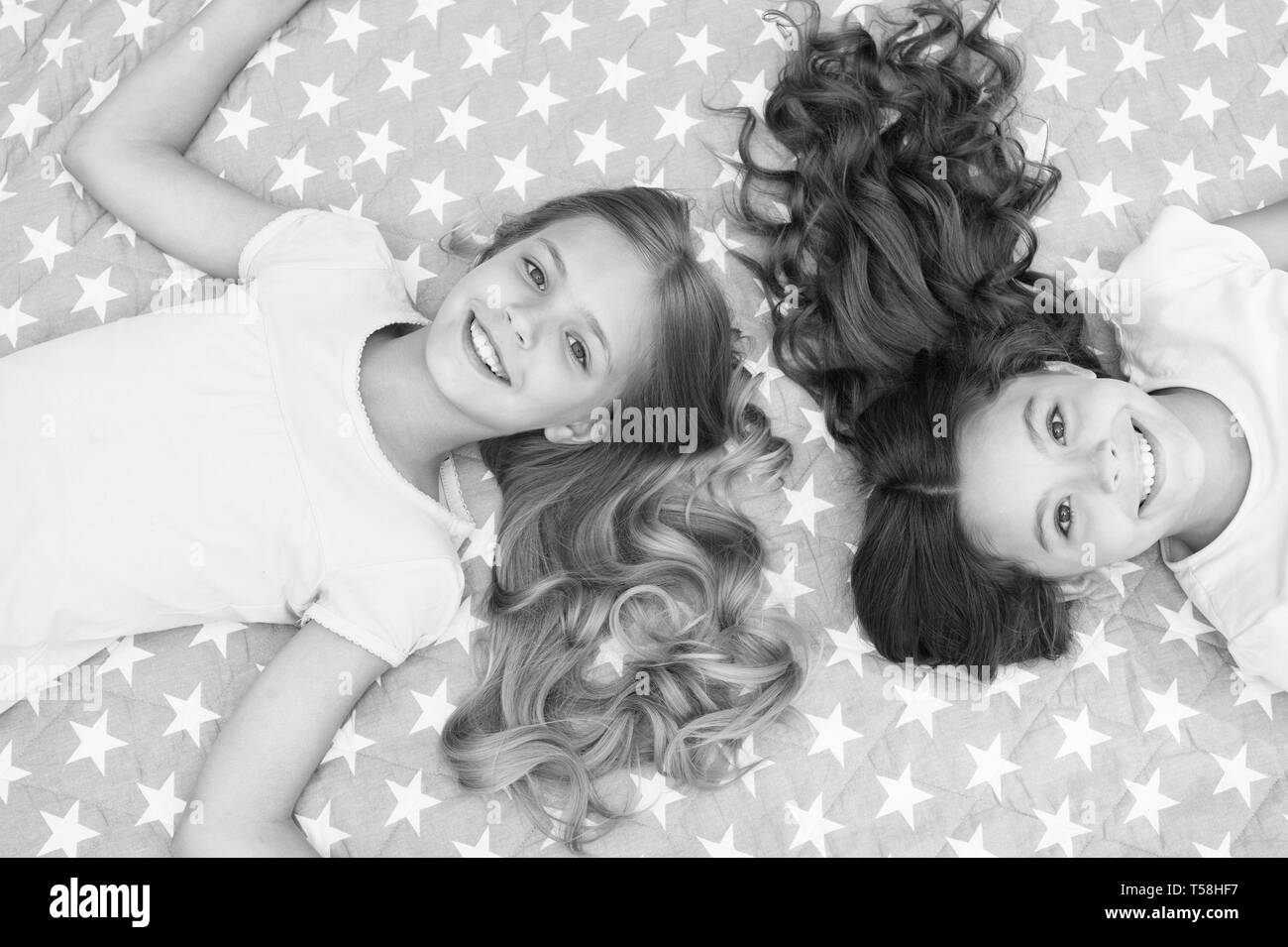 Children Curly Hairstyle Relaxing Keep Hair Curly Even Next