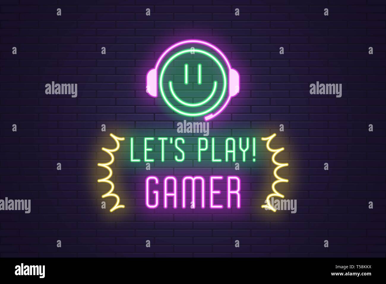 Lets play Stock Vector Images Alamy