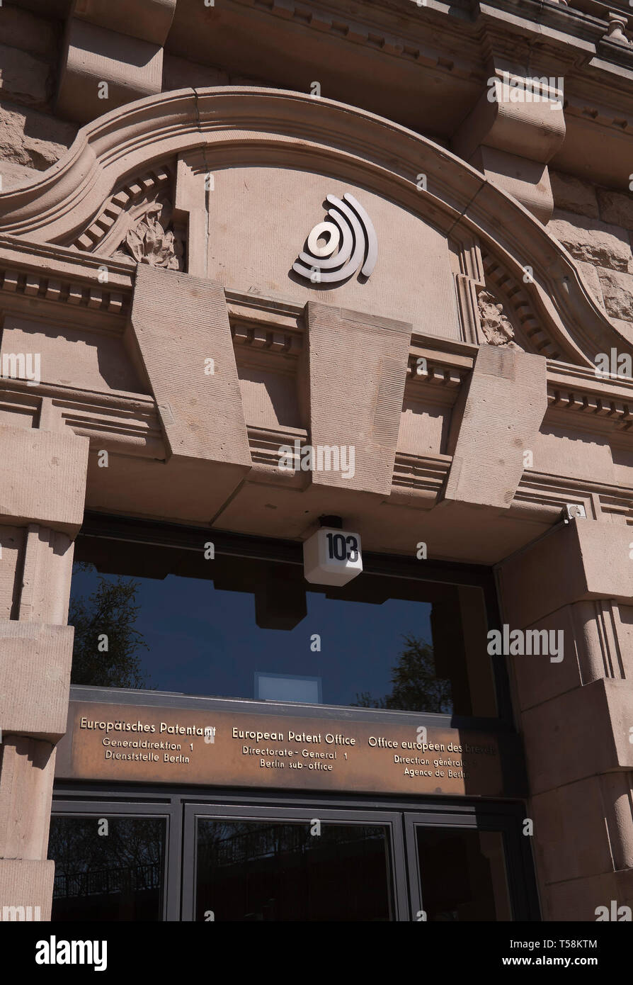 European Patent Office in Berlin, Germany Stock Photo - Alamy