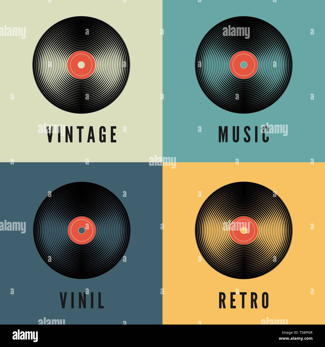 Vinyl record covers hi-res stock photography and images - Alamy