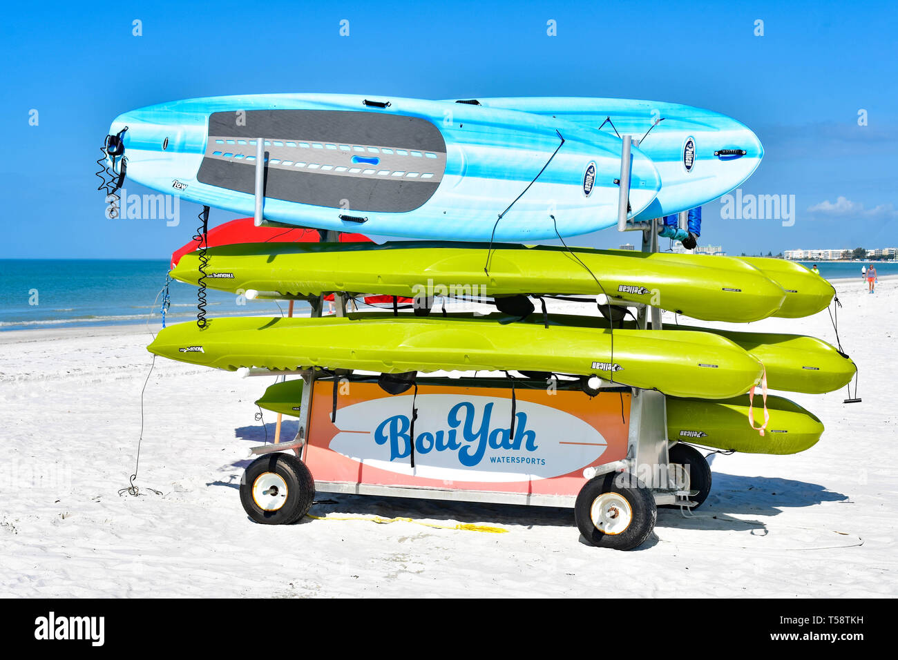 Stand up paddle st petersburg florida hires stock photography and