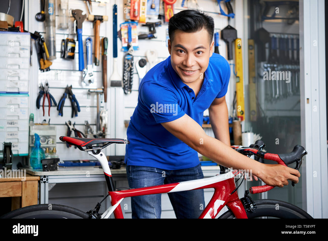 bike workshop mechanic bike workshop mechanic