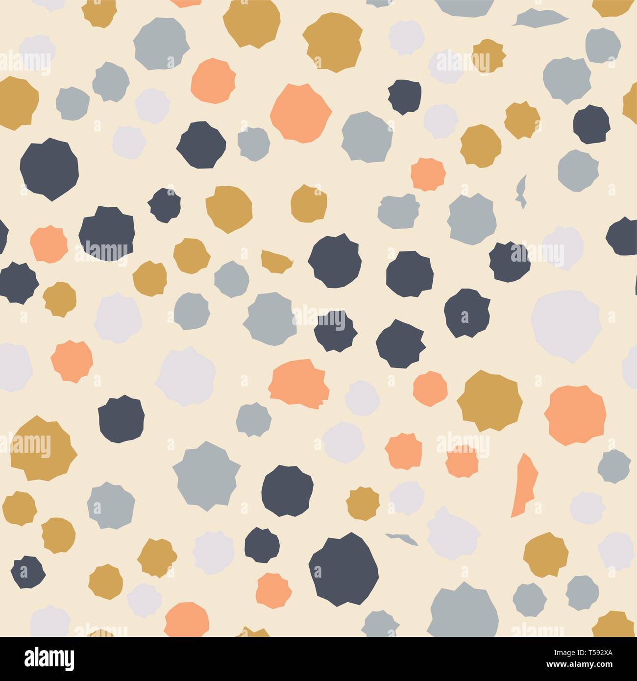 Terrazzo seamless pattern. Imitation of a Venetian stone floor Stock ...
