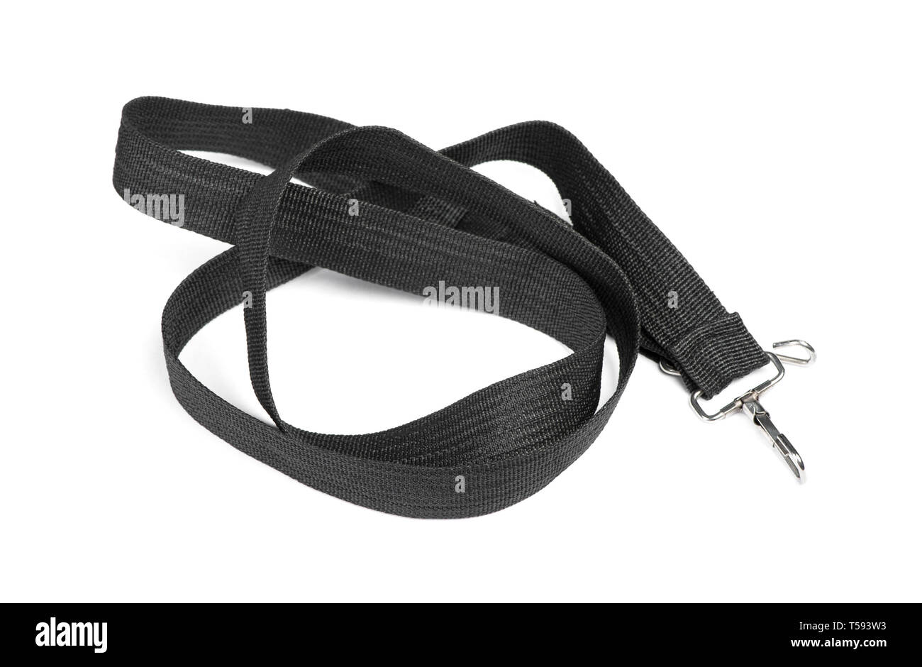 Black strap isolated on white background Stock Photo Alamy
