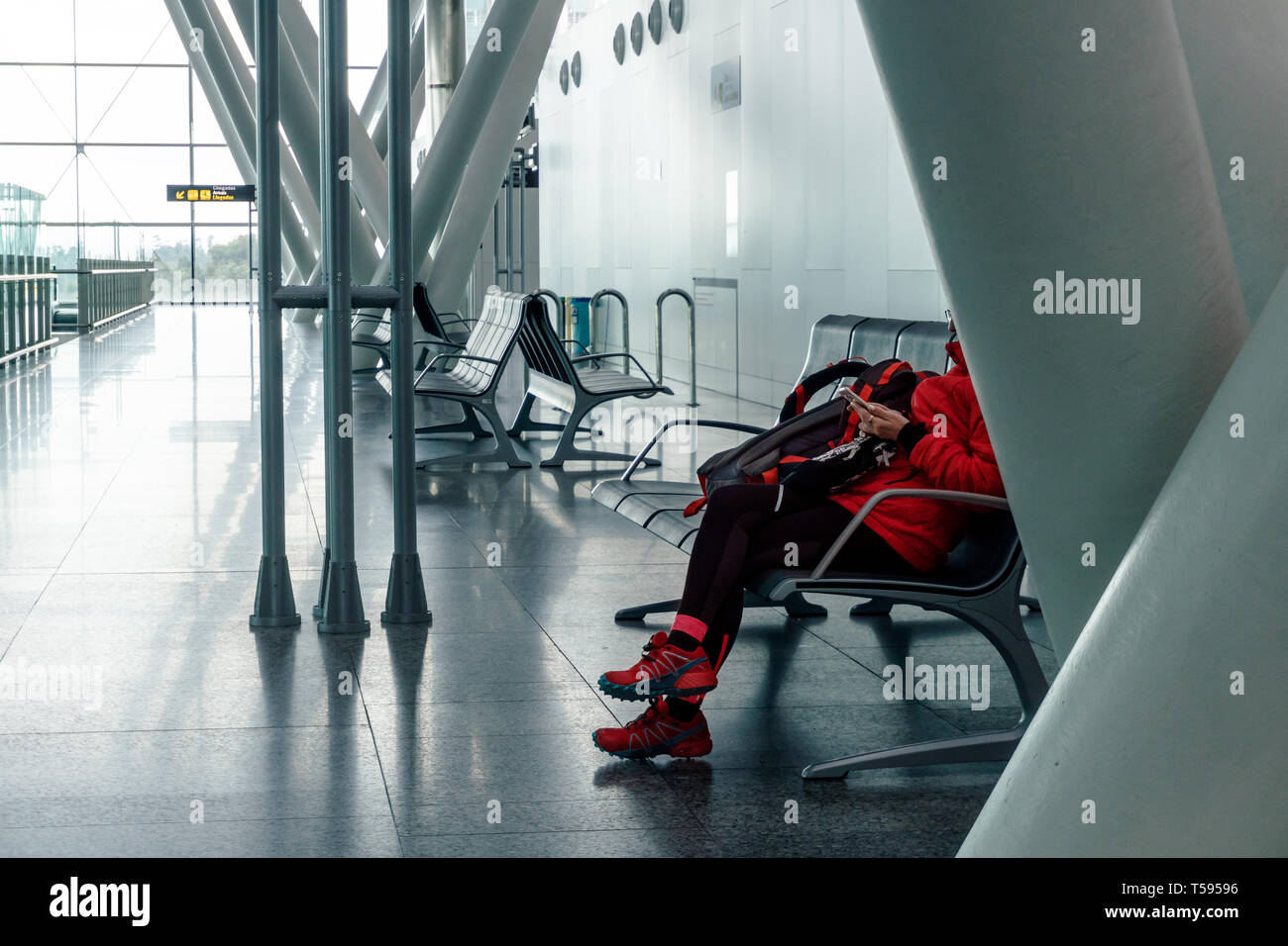 Female passenger hi-res stock photography and images - Alamy
