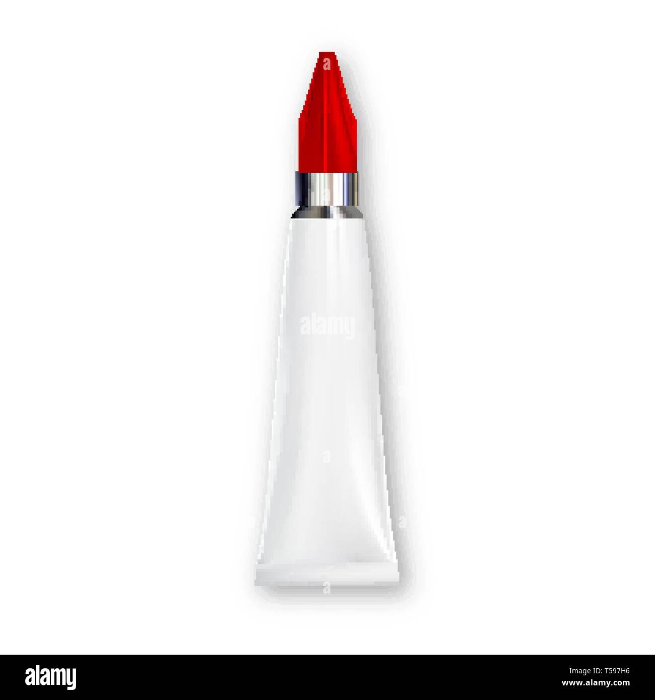 Download Tube Of Glue Packaging Mockup Template Vector Stock Vector Image Art Alamy Yellowimages Mockups