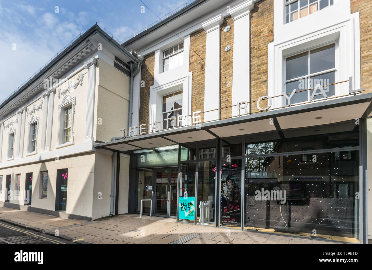 Theatre Royal in Winchester, Hampshire Stock Photo