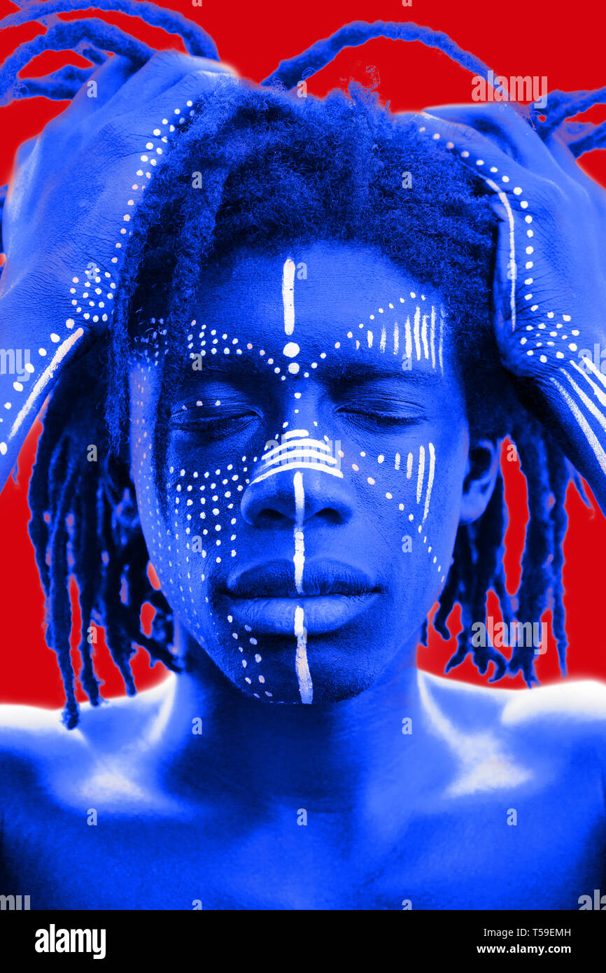 Modern native american art hi-res stock photography and images - Alamy
