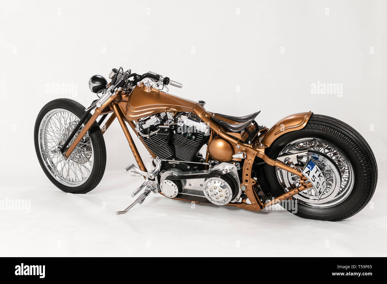 Custom motorcycles hi-res stock photography and images - Alamy