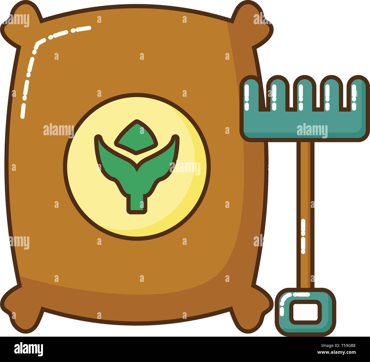 gardening tools isolated icon Stock Vector Image & Art - Alamy
