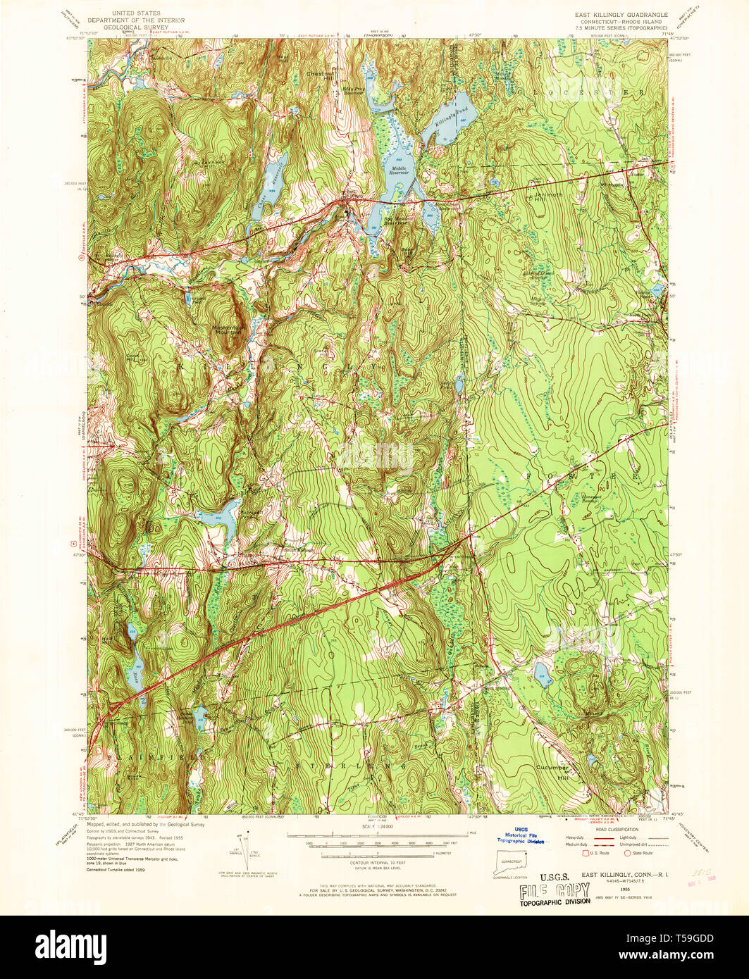 East killingly hi-res stock photography and images - Alamy