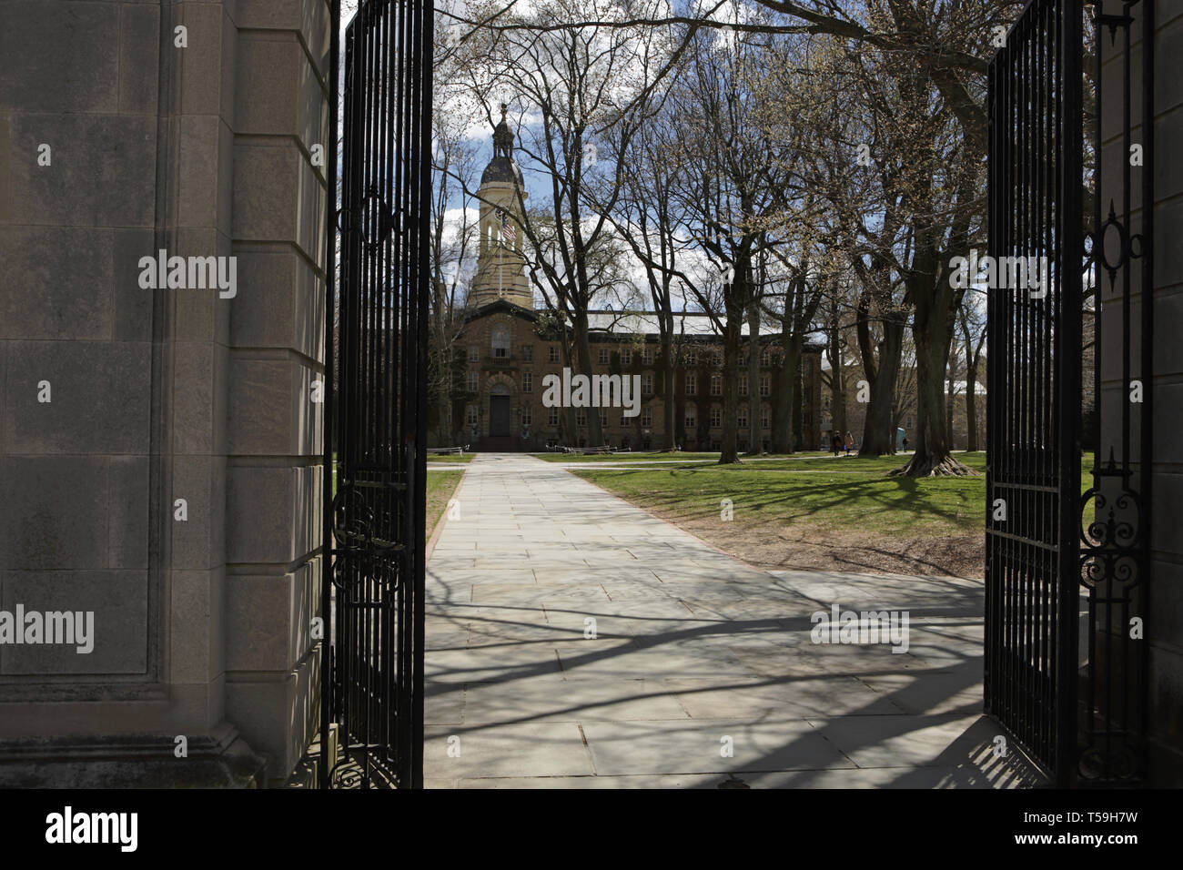 Princeton University Gate High Resolution Stock Photography and Images Alamy