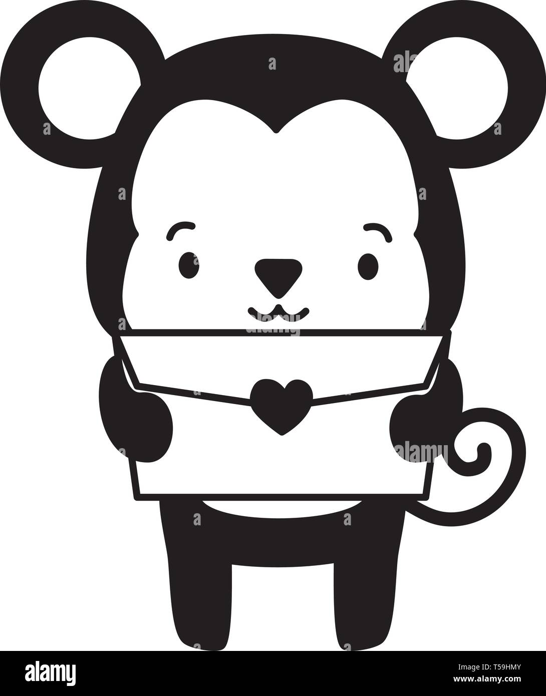 cute animal cartoon Stock Vector Image & Art - Alamy