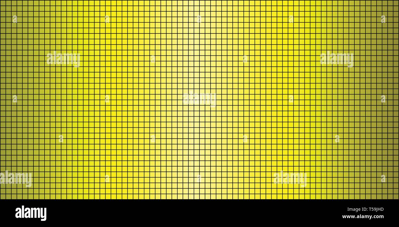 Shiny Yellow abstract mosaic background - Illustration, Squares Of ...