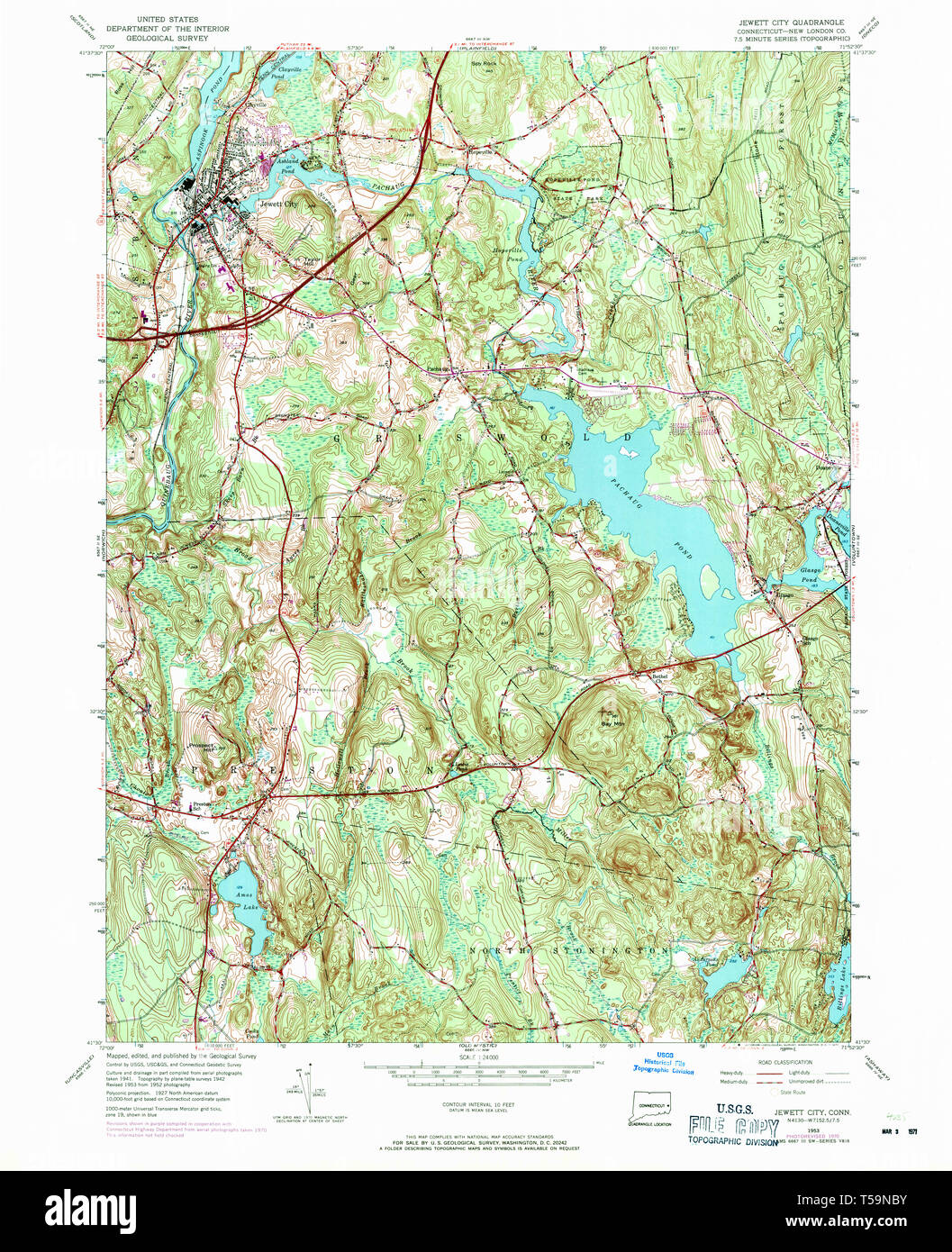Map of jewett High Resolution Stock Photography and Images Alamy