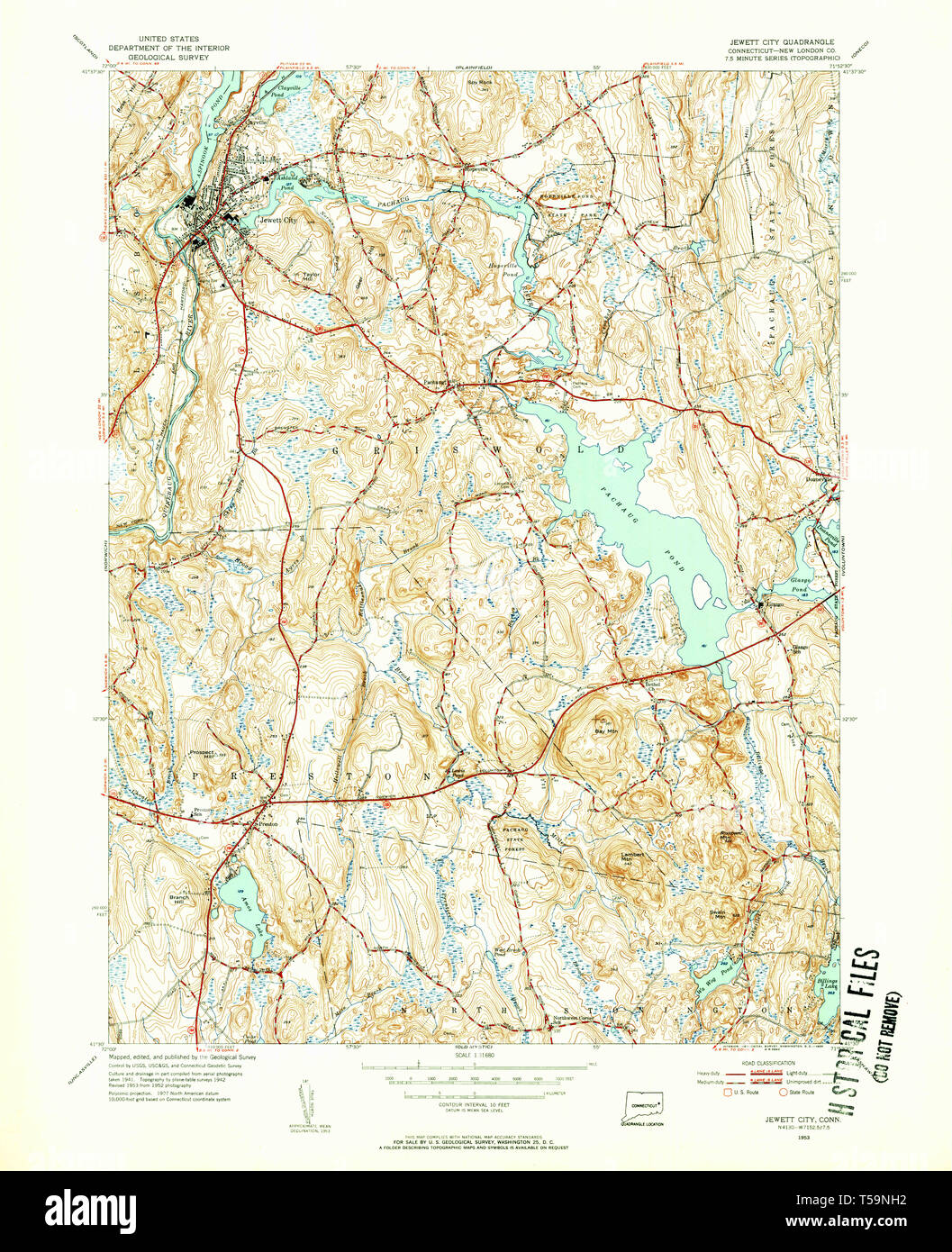 Map of jewett High Resolution Stock Photography and Images Alamy