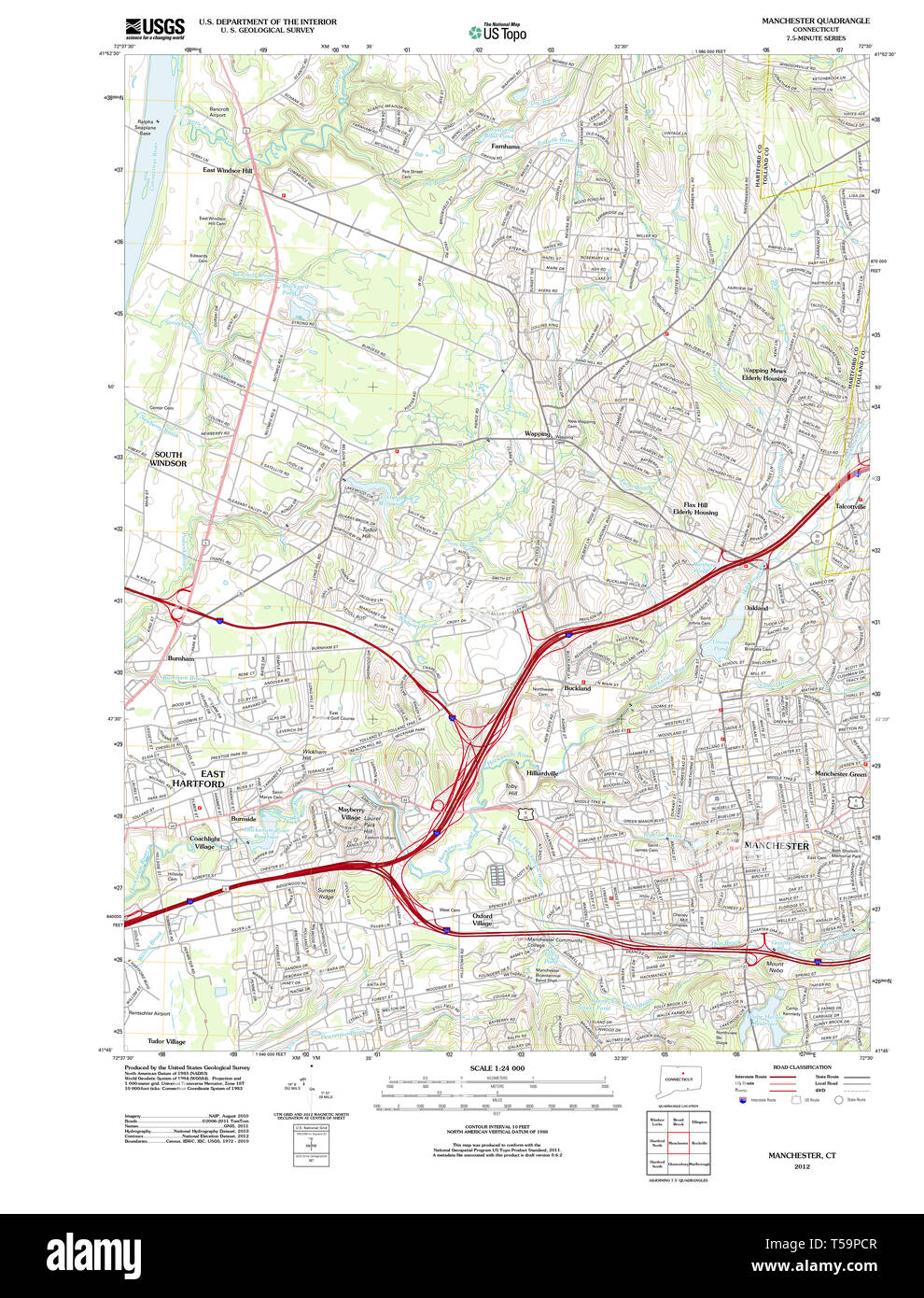 Manchester ct Cut Out Stock Images & Pictures - Alamy