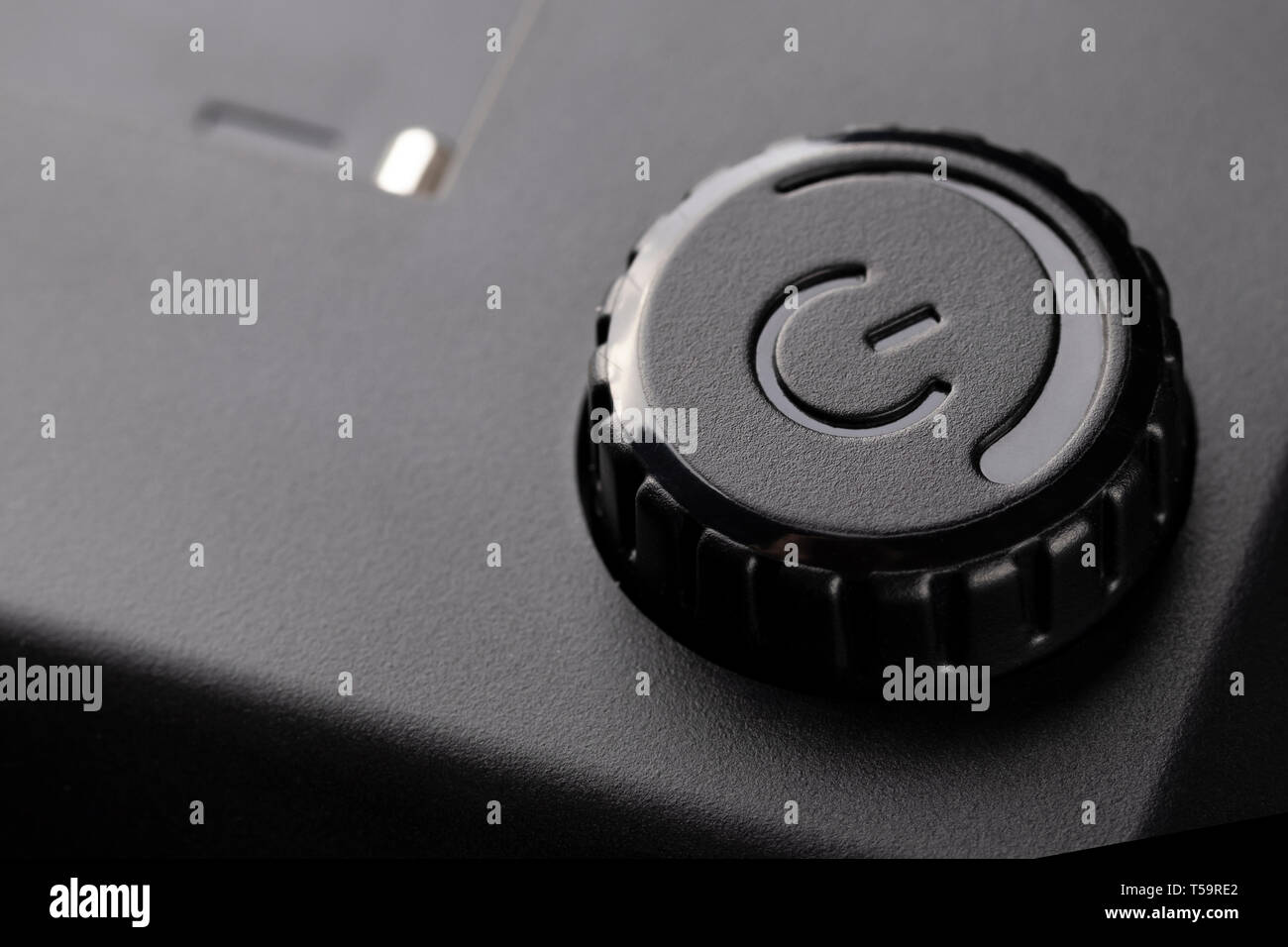 Power Control Button Power control, black button on and off electronic devices. From ...