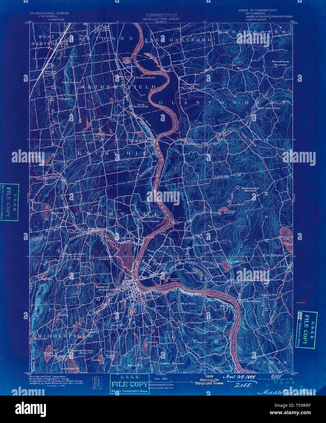 Map of middletown connecticut hires stock photography and images Alamy