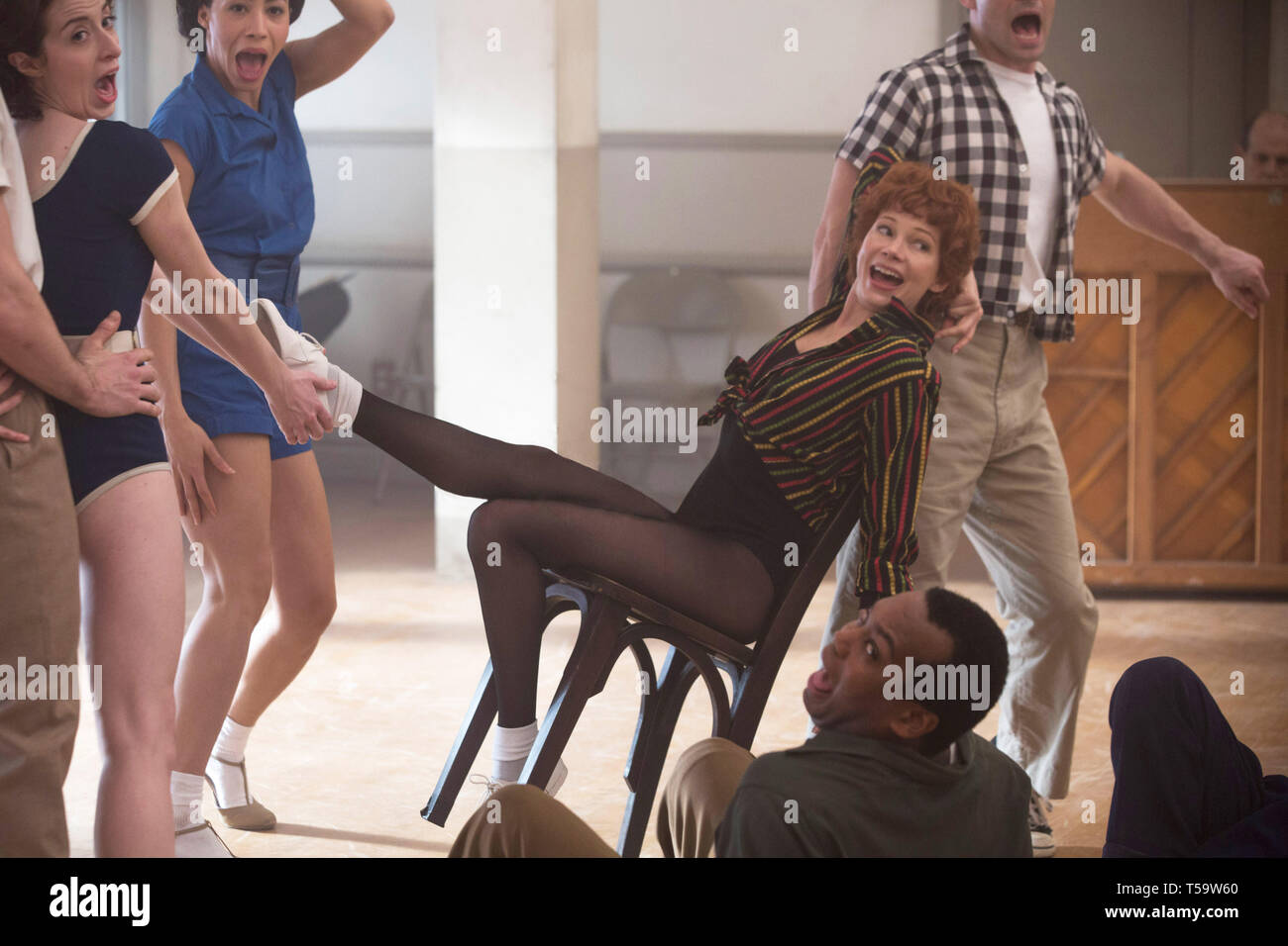 Fosse verdon aka fosse verdon center michelle williams as gwen